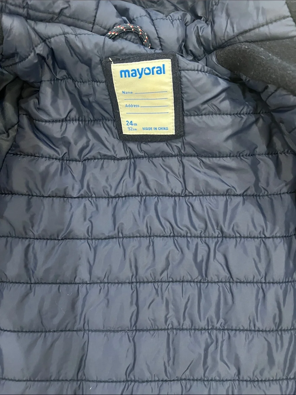 NWOT BABY MAYORAL PEA COAT